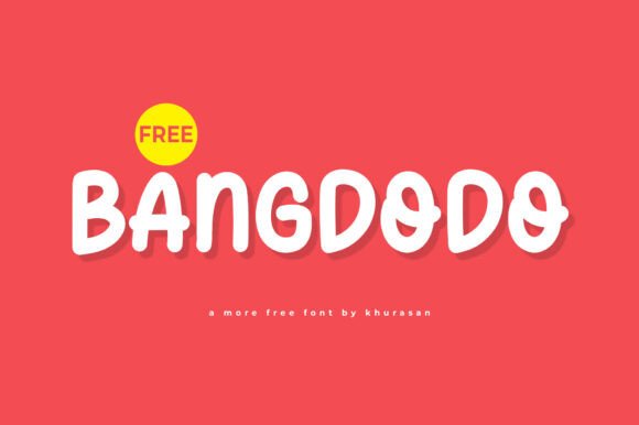 Bangdodo: A Modern Cute Display Font for Creative Branding