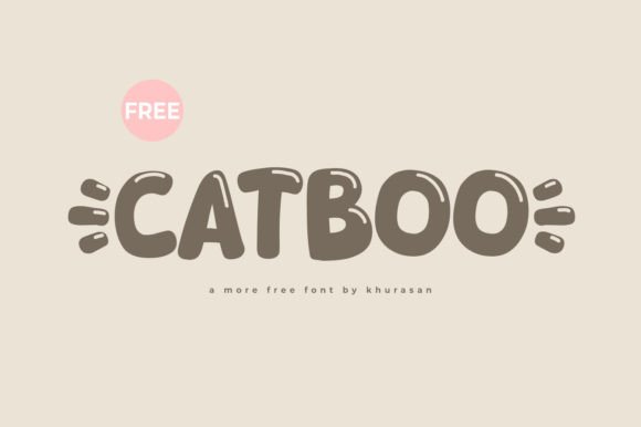 Catboo: The Modern Display Typeface for Bold Branding