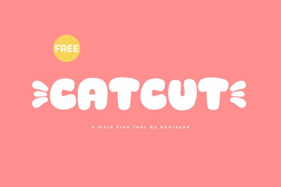 Catcut: The Modern Display Font for Polished Brand Visuals