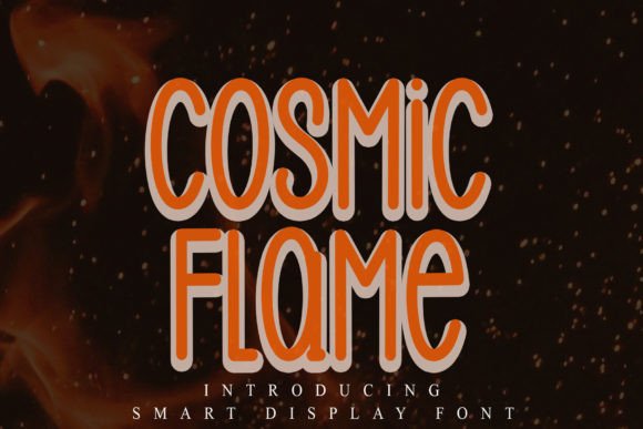 Cosmic Flame: A Timeless Display Typeface for Editorial Design