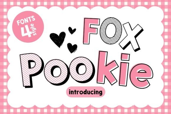 Fox Pookie: The Playful Display Font for Modern Editorial Design