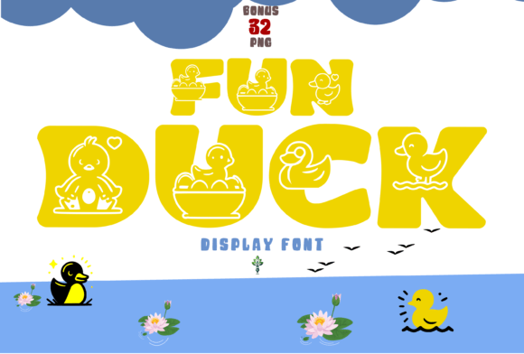 Fun Duck: A Dynamic Display Typeface for Playful Web Design
