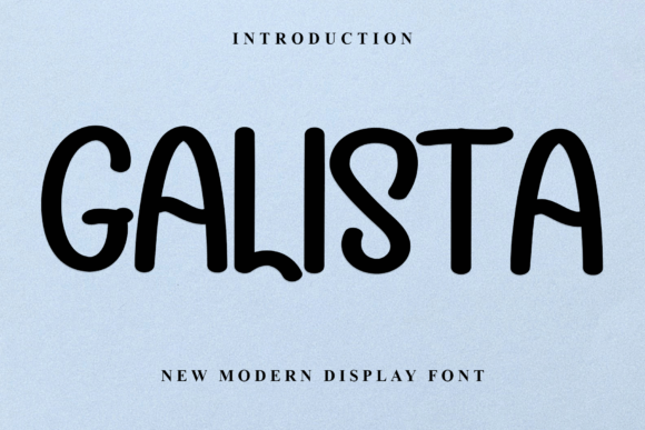 Galista: The Elegant Display Font for Professional Branding
