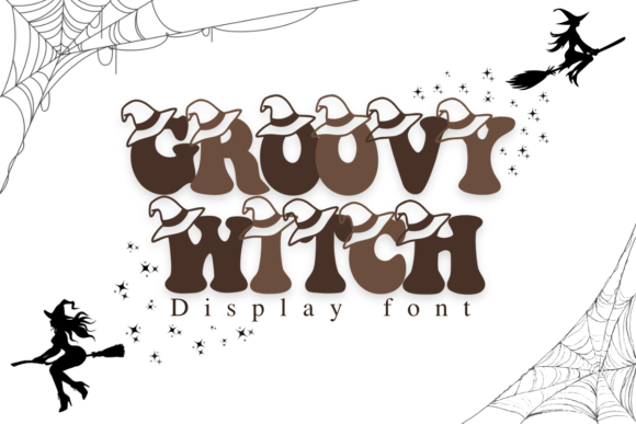Groovy Witch: A Spooky Display Font for Editorial Projects