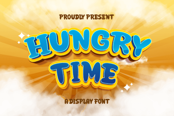 Hungry Time: The Perfect Display Font for Whimsical Editorial Design