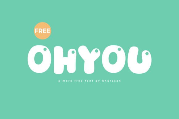 Ohyou: A Modern Display Font for Creative Branding