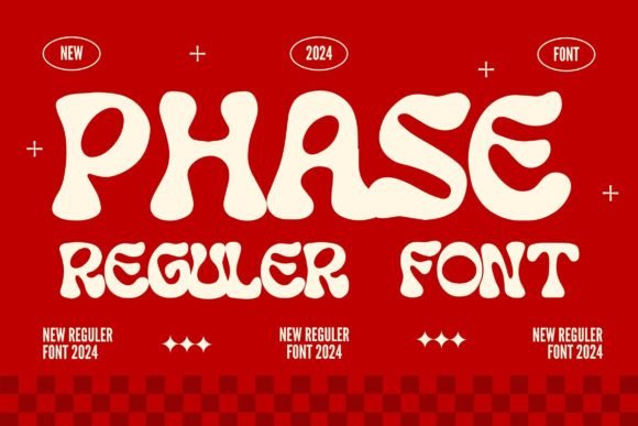 Phase: A Playful Display Font for Editorial Design