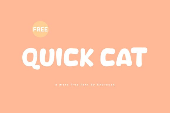 Quick Cat: The Ultimate Free Display Font for Modern Designs