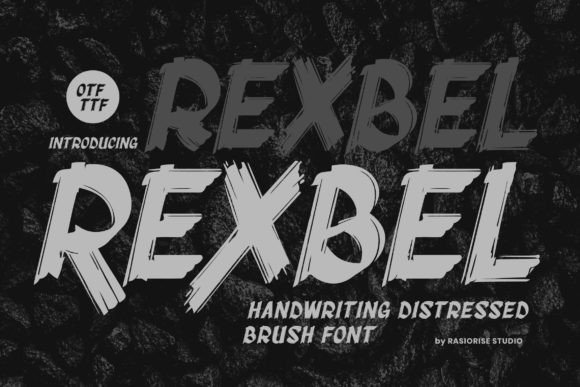 Rexbel: The Bold Display Typeface for Handmade Brands