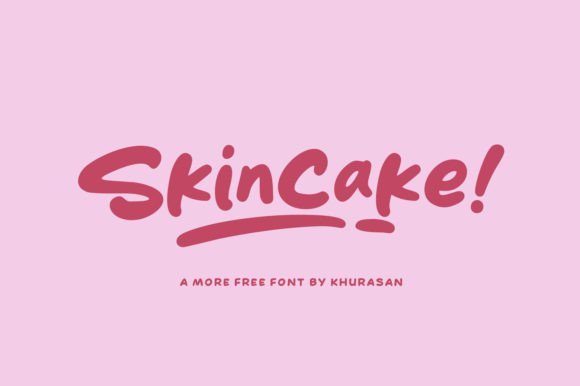 Skincake: The Modern Freebies Display Font You Need
