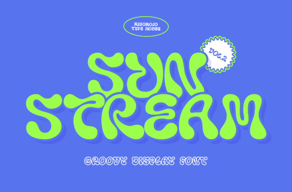 Sunstream: The Premium Display Typeface for Fluid Campaign Design