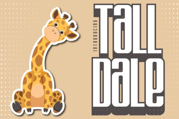 Tall Dale: The Sleek Display Typeface for Modern Editorial Design