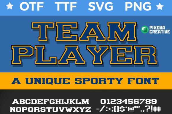 Team Player: The Bold Varsity Typeface for High-Impact Campaigns