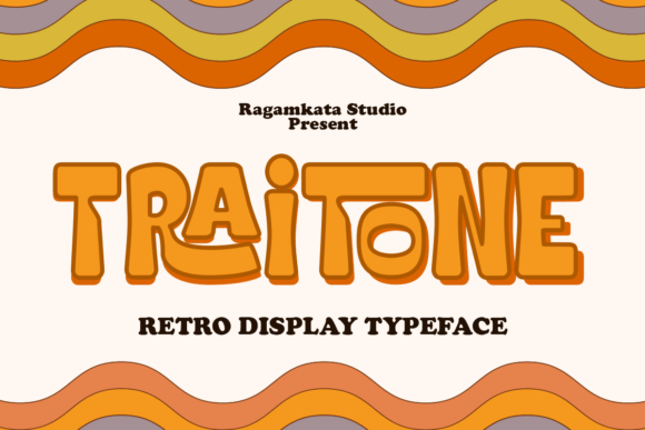 Traitone: The Retro Display Font for Fun Digital Branding