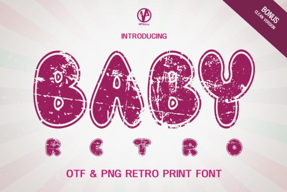 Upgrade Your Brand Identity with the Baby Retro Typeface